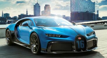 Bugatti Chiron Pur Sport : ses pneus arrière peuvent se fissurer