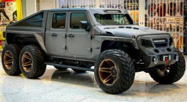 Un Jeep Gladiator à six roues pour affronter l’apocalypse !