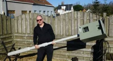 Il met un faux radar dans son jardin pour ralentir les voitures