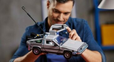 Un nouveau kit Lego pour la DeLorean de "Retour vers le Futur" !