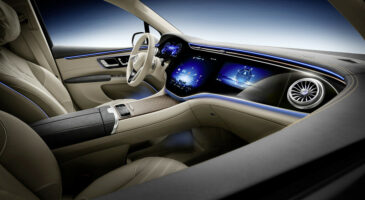 Mercedes EQS SUV : premières images d’un grand habitacle luxueux