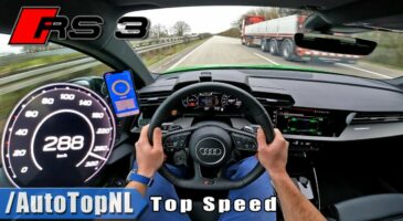 L'Audi RS3 Sportback 2022 testée à fond sur l'autobahn !