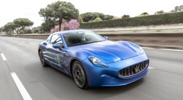 Maserati GranTurismo Folgore : le coupé électrique sur la route !