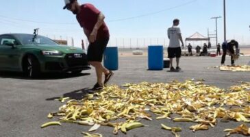 Les peaux de banane font-elles partir en tête-à-queue ? (+ vidéo)