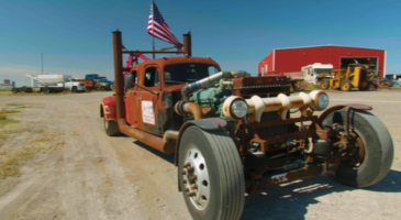 Une dépanneuse assez… particulière !