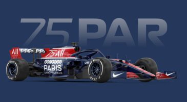 Quand les F1 s'habillent aux couleurs des clubs de Ligue 1 !