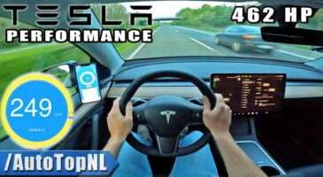 Le Tesla Model Y flashé à 250km/h sur l'autobahn ! (+ vidéo)