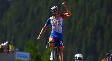 Thibaut Pinot en couple avec une ancienne miss qui le soutient sur le Tour de France 2022