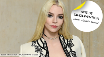 Anya Taylor-Joy fait tourner les têtes au défilé Dior Haute Couture en décolleté ultra-plongeant