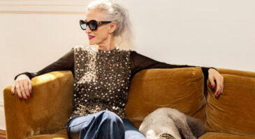 A 75 ans, ce mannequin est l'une des plus grandes icônes mode