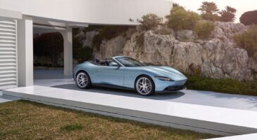 Ferrari Roma Spider (2023) : un pur-sang la crinière au vent
