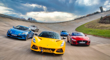 Emira vs A110 vs F-Type vs Boxster vs GR: essai XXL à Montlhéry !