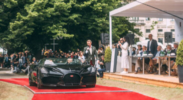Bugatti éblouit Villa d'Este avec deux modèles d'exception !