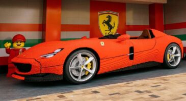 Ferrari Monza SP1 : une réplique grandeur-nature... en LEGO !