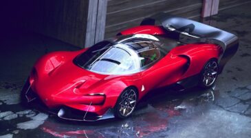 Alfa Romeo P7 : une nouvelle hypercar... à hydrogène ? (+ images)
