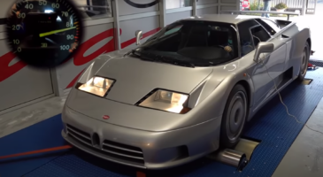 Bugatti EB110 : savourez le doux chant de son V12 ! (+ vidéo)