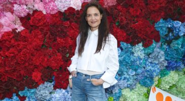 Katie Holmes : éblouissante dans une robe en maille, elle met le tout New York à ses pieds