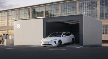 Nio : une nouvelle station d'échange de batteries en Europe