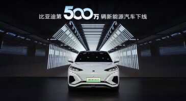BYD : 5 millions de véhicules électriques produits