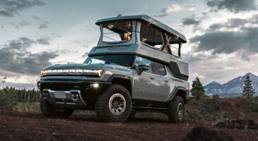 GMC Hummer EV EarthCruiser : le pick-up se mue en van aménagé !