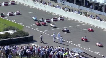 Cette adorable course de voitures à pédales tourne au chaos !