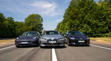 Tesla Model 3 vs BMW i4 vs Hyundai Ioniq 6 : bal des propulsions