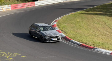SCOOP - La BMW M5 Touring teste sur la "Nordschleife" (images)