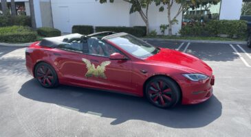 Quelqu'un a transformé la Tesla Model S Plaid en cabriolet ! (vidéo)