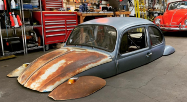 Cette Coccinelle transformée est totalement opérationnelle !