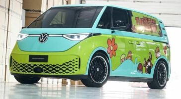 Quand Scooby-Doo roule en... Volkswagen ID.Buzz électrique !