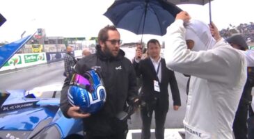 24h du Mans: Zinedine Zidane en piste