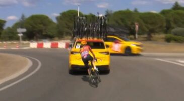 Drame évité de très peu sur le Tour de France (vidéo)