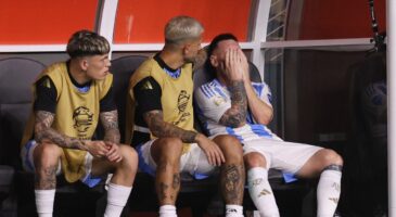 Copa América: En pleurs, Lionel Messi craque