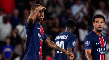 Bradley Barcola meilleur buteur de Ligue 1