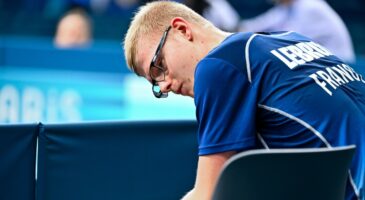 Tennis de table: Félix Lebrun, ce n'est pas rassurant