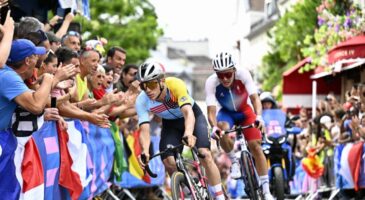 JO 2024: Madouas et Laporte médaillés, doublé extraordinaire d'Evenepoel