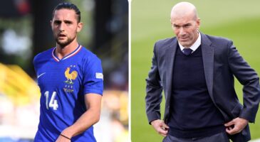 Adrien Rabiot, Zinedine Zidane met son veto