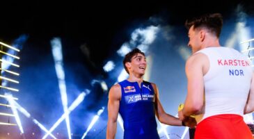 Mondo Duplantis épatant sur 100m aussi !