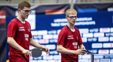 Tennis de table-Euro: Une première médaille pour les Lebrun