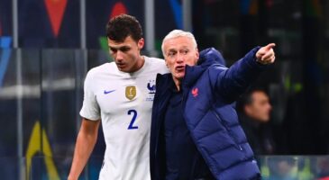 Deschamps, Pavard vide son sac