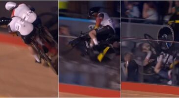 Cyclisme sur piste: un drame évité miraculeusement (vidéo)