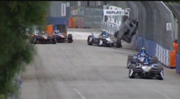 Formule E: Pascal Wehrlein frôle la mort