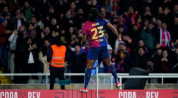 Coupe: Encore un carton pour le Barça, avec un bijou de Koundé