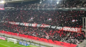 L1: Nice-OM, la banderole polémique