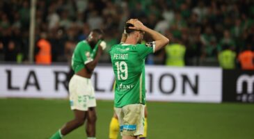 Les Verts renvoyés en Ligue 2, Reims en barrages