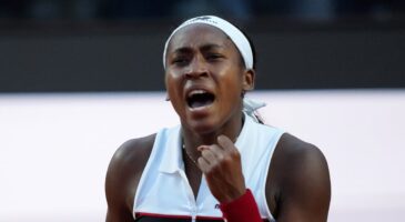 Rome : Gauff dans le dernier carré