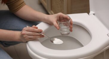 Saupoudrer du bicarbonate de soude autour des toilettes : à quoi ça sert et pourquoi c’est recommandé ?