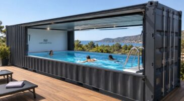 Amazon : cette piscine-conteneur au look haut de gamme est vendue moins de 10 000 euros