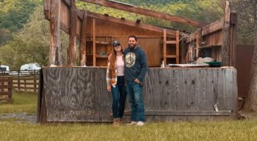 Josh et Erin vivent dans une caravane pour construire leur maison dans les bois : "Nous avons tout vendu sauf nos outils"