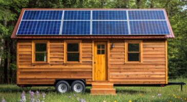 Paul et Anette ont tout quitté pour vivre dans une tiny house : "Au lieu de contracter un crédit immobilier, nous avons simplement construit une mini-maison et nous sommes devenus autonomes en énergie"